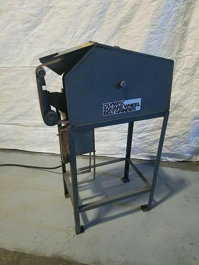 Used Olympic Square Wheel 2" Belt Sander Grinder Knife Making Metal Fabrication