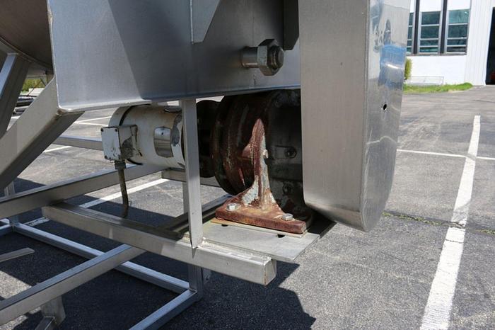 Used Materials Transportation Co Stainless Steel Steam Injected Auger -Therma Screw Blancher