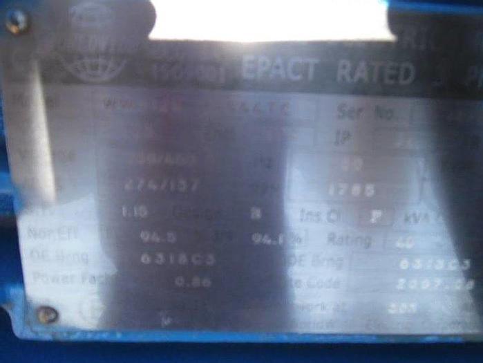 Used 2014 125 hp Electric over Hydraulic Pump