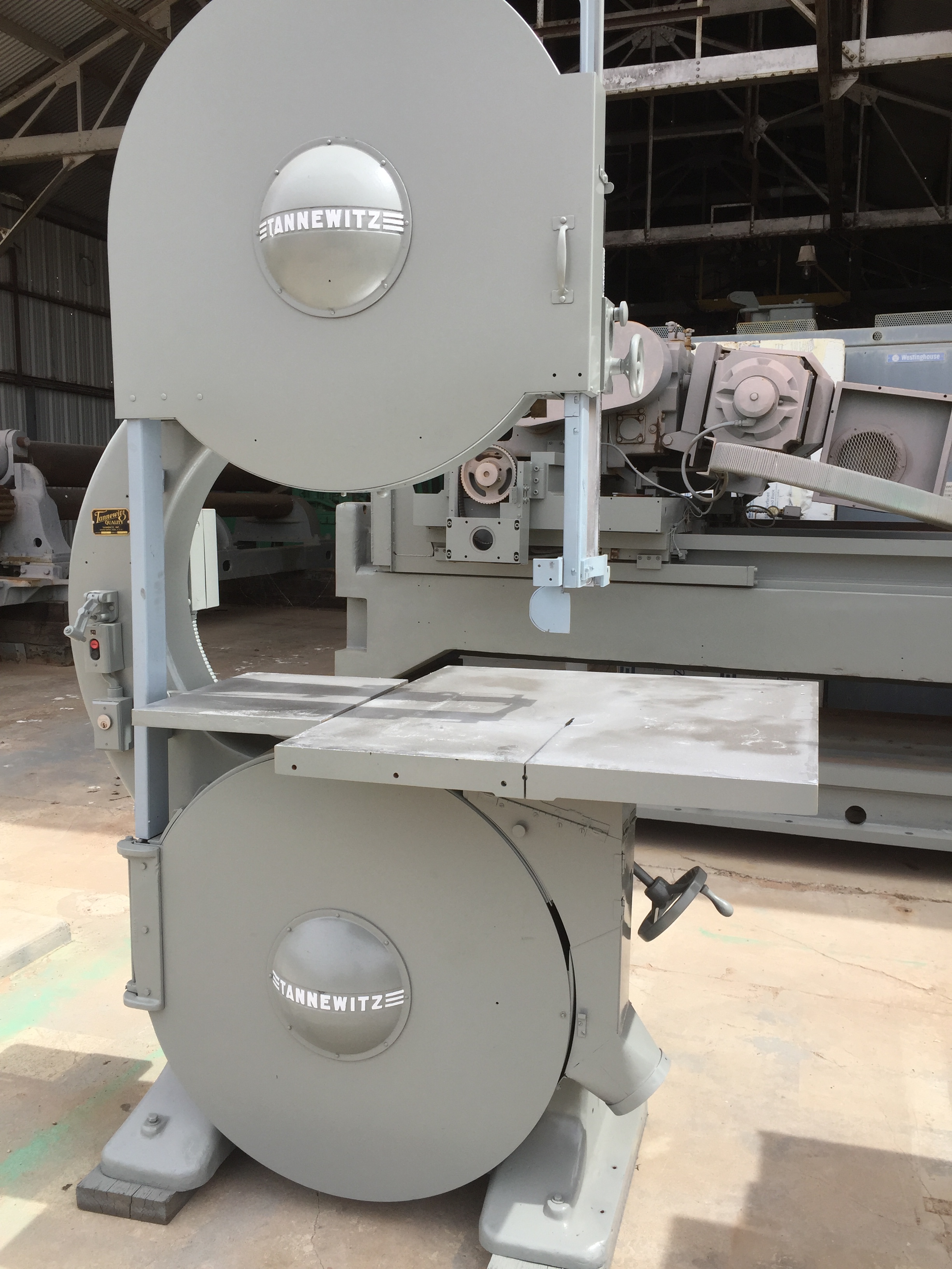 Used 36” Tannewitz Mdl. GH Vert. Band Saw