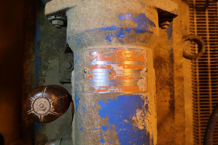 Used GOULD 2X3X14 S/S CENTRIFUGAL PUMP