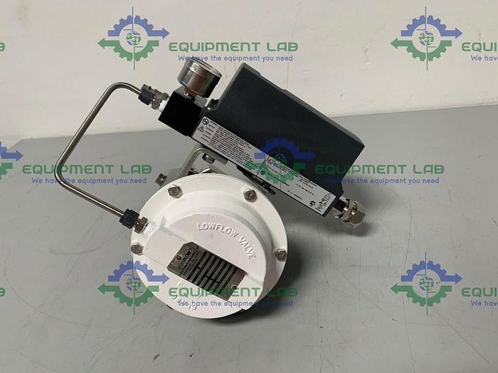 Used Steriflow 978SP Sanitary Control Valve w/ Siemens PS2 HART Valve Positioner