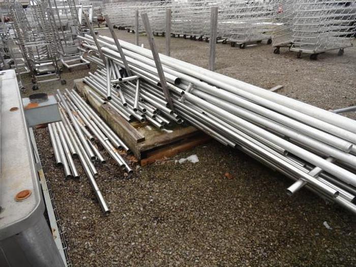 Used Stainless Steel Sanitary Pipes; 2"OD