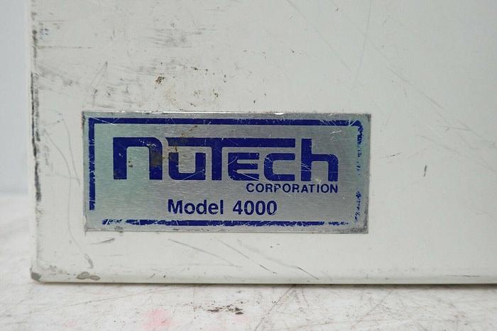 Used Nutech Model 4000 Valve Control Sampler Box / Case