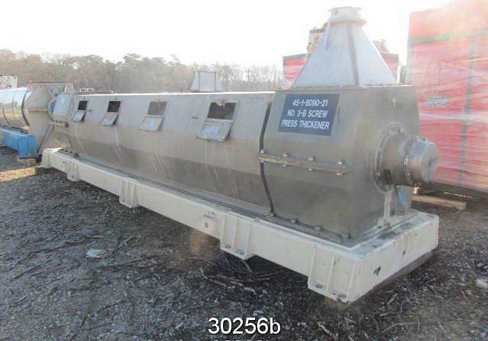 Used Thune SP70SL High Consistency Dewatering Screw Press #30256