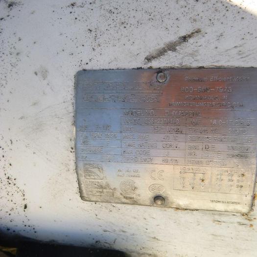 Used Heat Exchanger, Shell & Tube, S/st, Heat Transfer Pump Skid, (4) Pumps #S744939