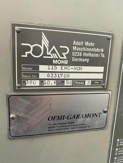 Utilisé 1993 POLAR 115EMC-MONITOR 