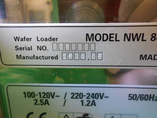 Used Nikon NWL860 Wafer Loader With ISS200 Microscope