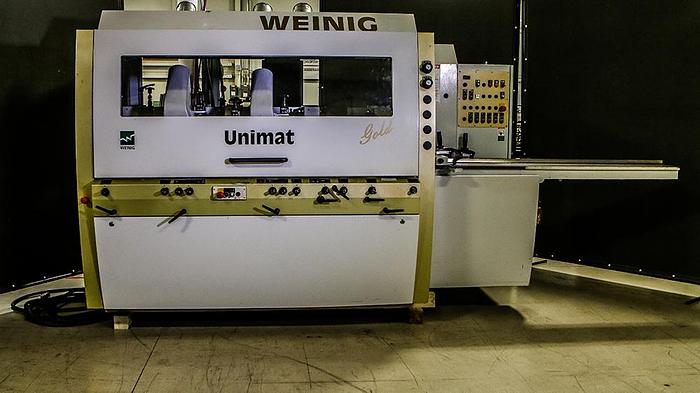 Used 2010 Weinig Unimat Gold 6 Head Moulder