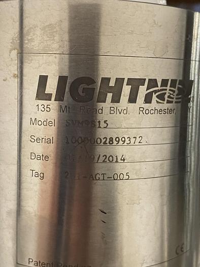 Used Allegheny Bradford 171 Liter Stainless Steel Jacketed Reactor 45 PSI w/ Agitator