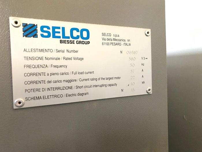 Used 2000 Biesse Selco EB110