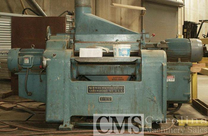 Used Newman Whitney S970 Top & Bottom Planer