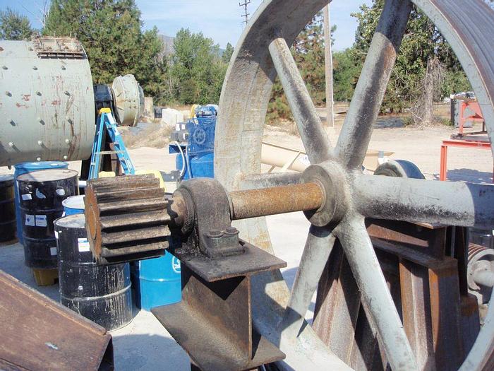 Used Mill, Ball, 7' x 5 1/2', 100 HP, Skid Mounted, Steel Liners #C740611