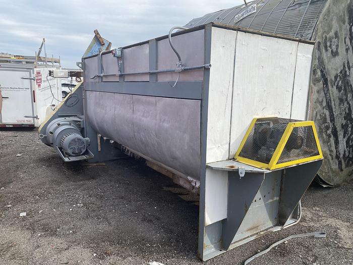 Used Used S. Howes Company Inc. approximately 100 cubic feet carbon steel Ribbon Mixer