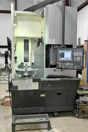 Used 2019 Okuma V760EX CNC Vertical Turning Center