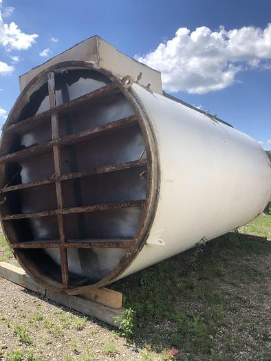 Used Tank, 6,000 Gallon, S/st, 10' x 17', Jkt, Insul, DCI, C #S744022