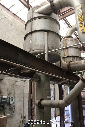 Used (8) Vacuum Pump Separators/Silencers #33894