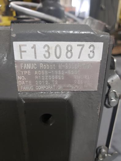 Used 2012 FANUC  M900iB/700 6 AXIS CNC ROBOT WITH R30iB CONTROLLER  & 7TH AXIS 15' LONG TRACK.