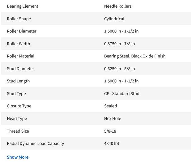 SFK GE20C Radial spherical plain bearing pushing heim joint GH116