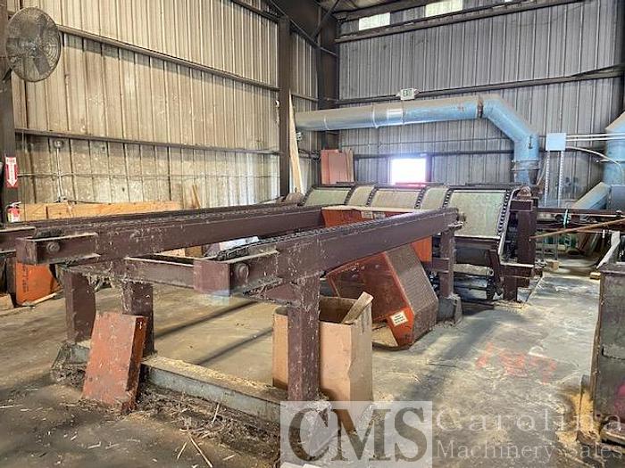 Used West Plains Resaw with Run Around, Deduster & Pendu Stacker