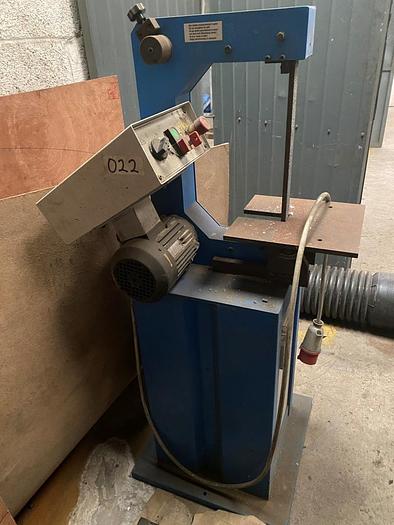 Used RJH Finishing Systems Squirrel SLA35 Slack Band Belt Grinder