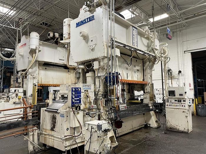 Used 400 ton Minster 120"x54" SSDC Stamping Press
