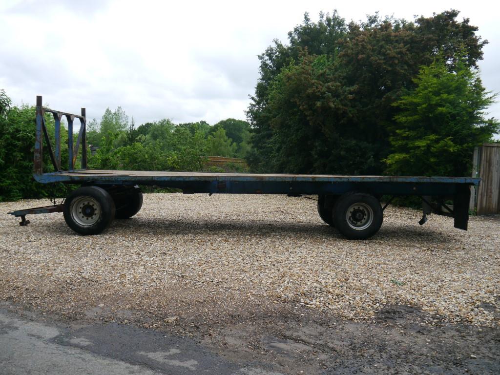 Used Bale Trailer