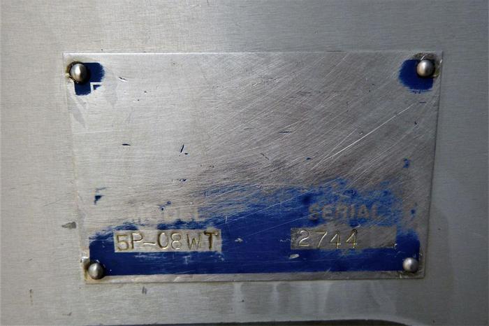 Used Filler, Piston, 5-Head, Hinds Bock, Depositor, Model 5P-08WT #S744091