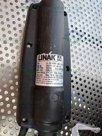 Used Linak CB14P-02-0T-24 Actuator Control Box w/ Linak LA28.1SRM-450-24-001 Actuator