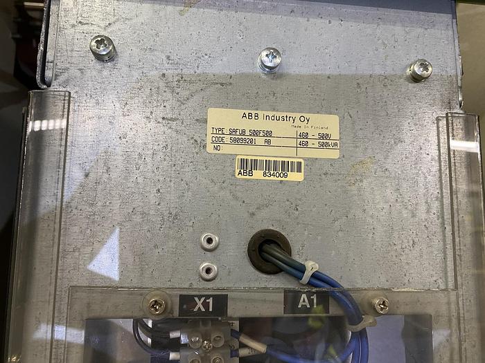 Used ABB DRIVE SECTION