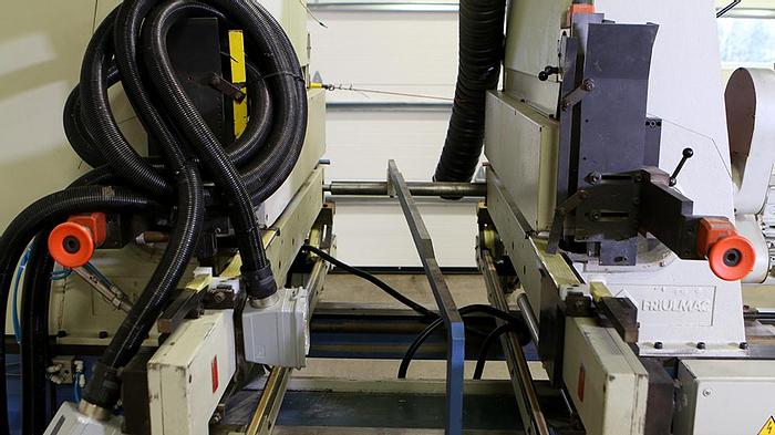 Used 2004 Friulmac CONTOURAMAT Double End Tenoner