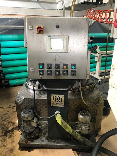 Used 60" WIDE NORDMECCANICA SUPER SIMPLEX SOLVENTLESS LAMINATOR