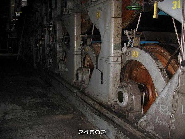 Used PAPER MACHINE COMPONENTS #24602