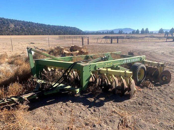Used 12' John Deere 340 Offset Disk for Sale in California No...