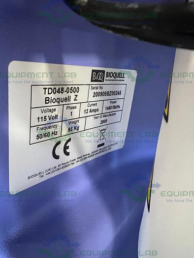 Used Bioquell Z TD048-0500 Hydrogen Peroxide Vapour HPV Generator