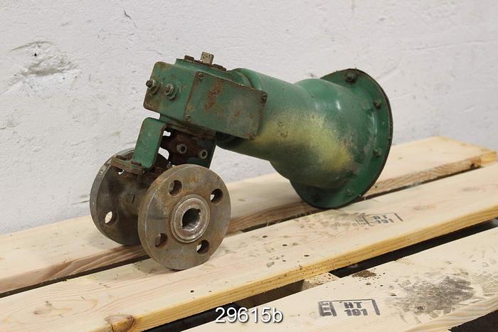 Used Neles Jamesbury 515033600TT 1" Control Ball Valve #29615