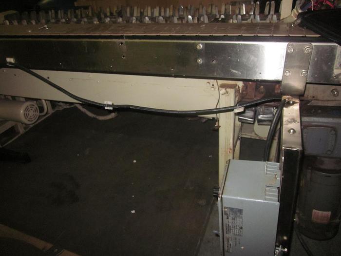Used STAINLESS STEEL POWER CONVEYOR 8'L x 6"W