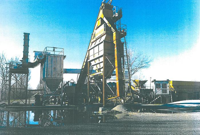 Usato Impianto di produzione di conglomerato bituminoso LORO & PARISINI essiccatore MARINI EMCC 160