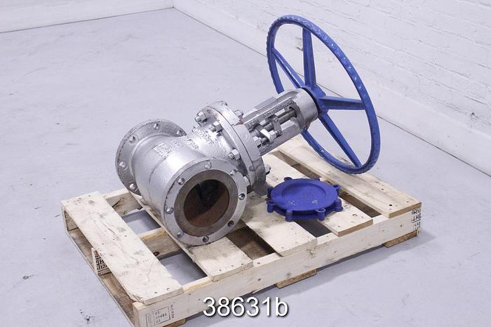 Used Velan F14-0074C-02TY 6" Hand Operated Globe Valve #38631