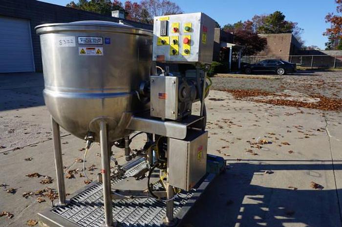 Used JC PARDO 100 GAL HORIZONTAL MIX & SCRAPE STEAM KETTLE #690C 100 GAL. HORIZONTAL MIX only @ AMERICA'S STEAM KETTLE HEADQUARTERS !