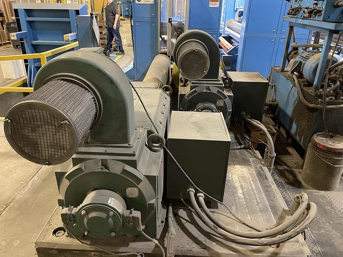 Used 110" (2800mm) JAGENBERG CONWIND II TWO DRUM SLITTER REWINDER 60" DIAMETER