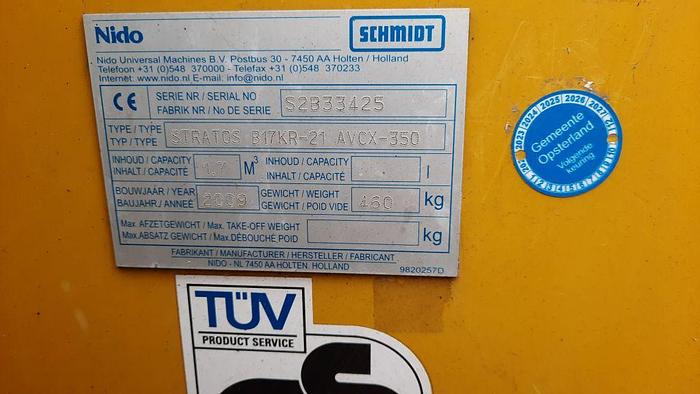 Gebruikt 2009 Nido B17KR-21 AVCX350