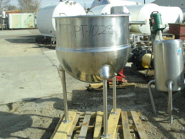 Usado 100 GALLON KETTLE TANK.  GROEN MODEL N-100 SERIAL 41239-1