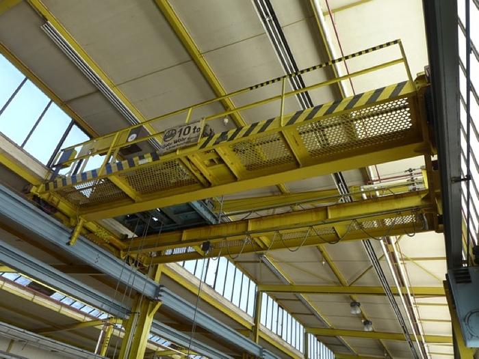 Gebraucht Brücken - Kran 10to. WÖHR