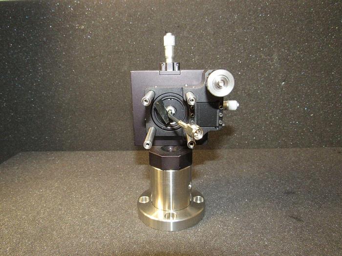 Used Fiber Coupler Optical Cage System WXY Translation & 3 Micrometers No PN