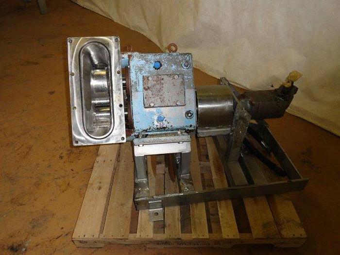 Used Waukesha/Cherry Burrell Positive Displacement Pump, Size 324, 6" in and out
