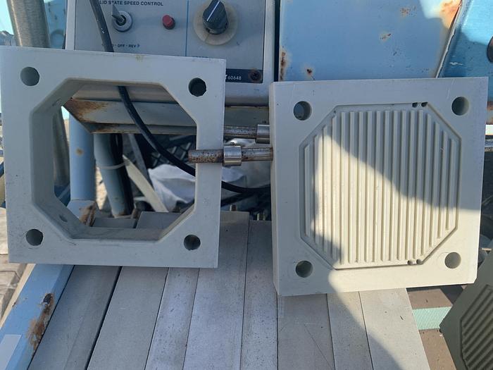 Used Filter, P&F, 4" X 4", PPL, 5 Plates, 120 CI #S741570