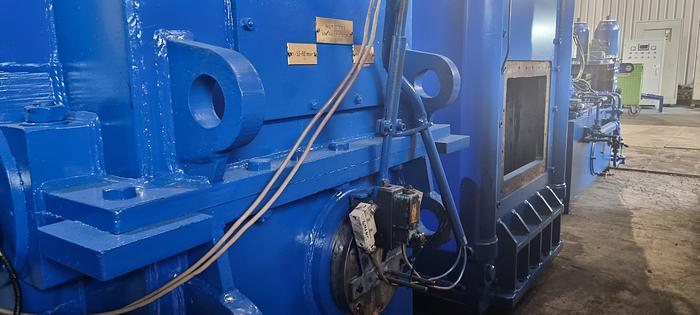 Used Werner & PfleidererModel GK255-N tangential type rubber mixer,