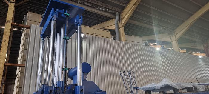 Used Werner & PfleidererModel GK255-N tangential type rubber mixer,