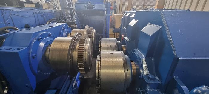 Used Werner & PfleidererModel GK255-N tangential type rubber mixer,